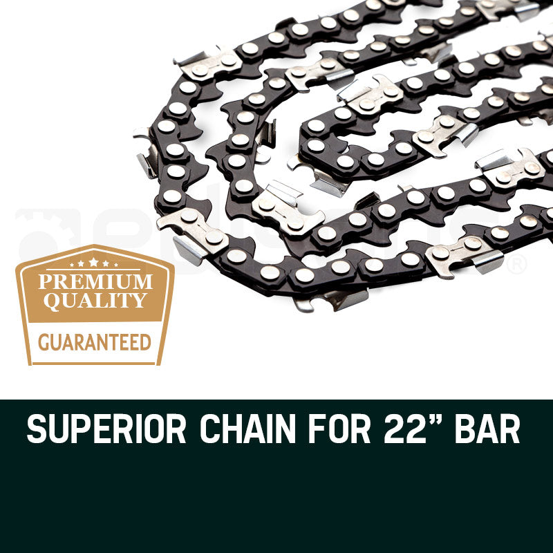 2 x 22 Baumr-AG Chainsaw Chain Bar Replacement 0.325 0.058" 86DL