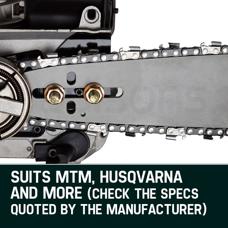 2 x 22 Baumr-AG Chainsaw Chain Bar Replacement 0.325 0.058" 86DL