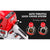 BAUMR-AG Commercial Petrol Chainsaw E-Start 24" Bar Chain Saw Top Handle Tree Pruning