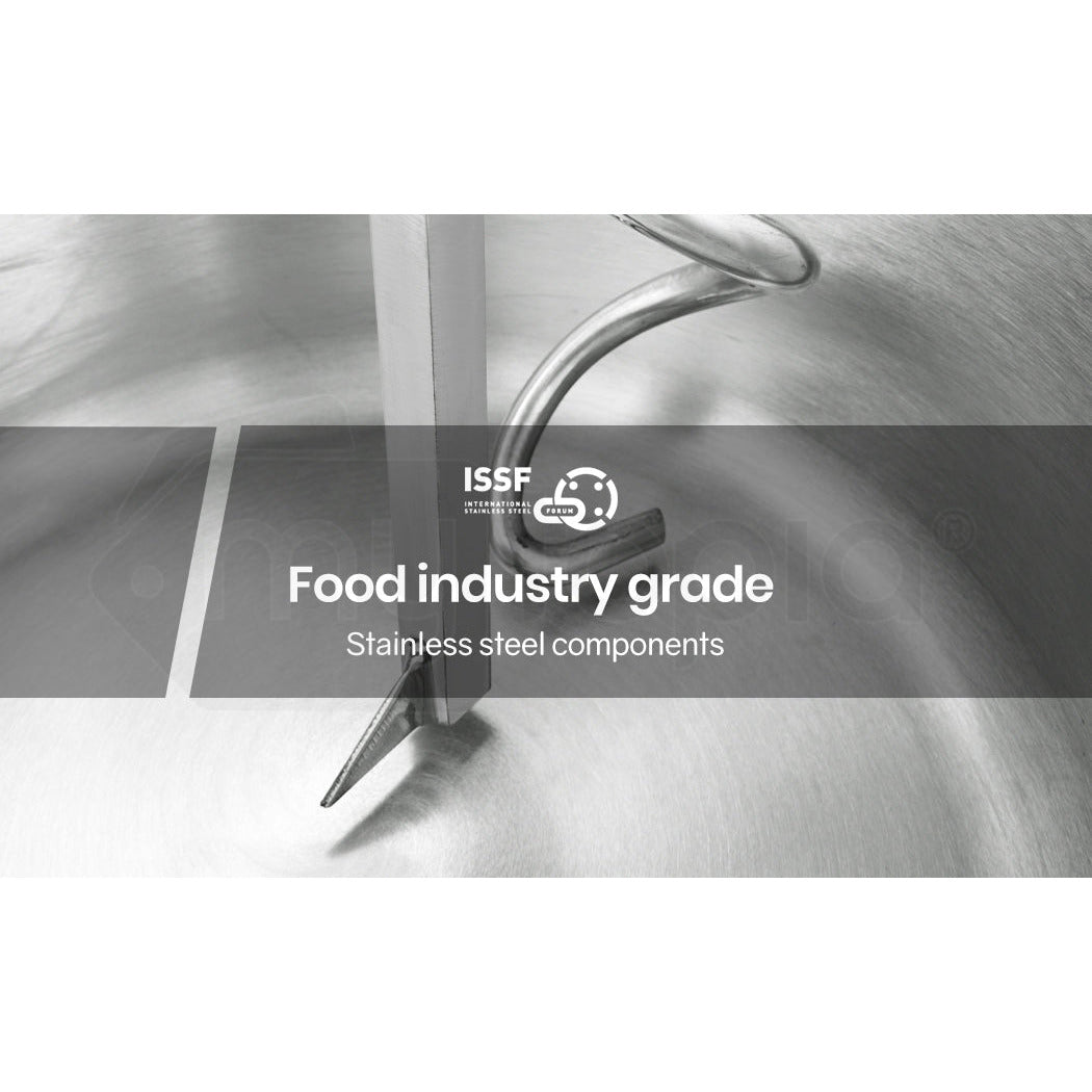 EUROCHEF 30L Spiral Dough Mixer Commercial Machine Bakery Bread Kneader Litre Small