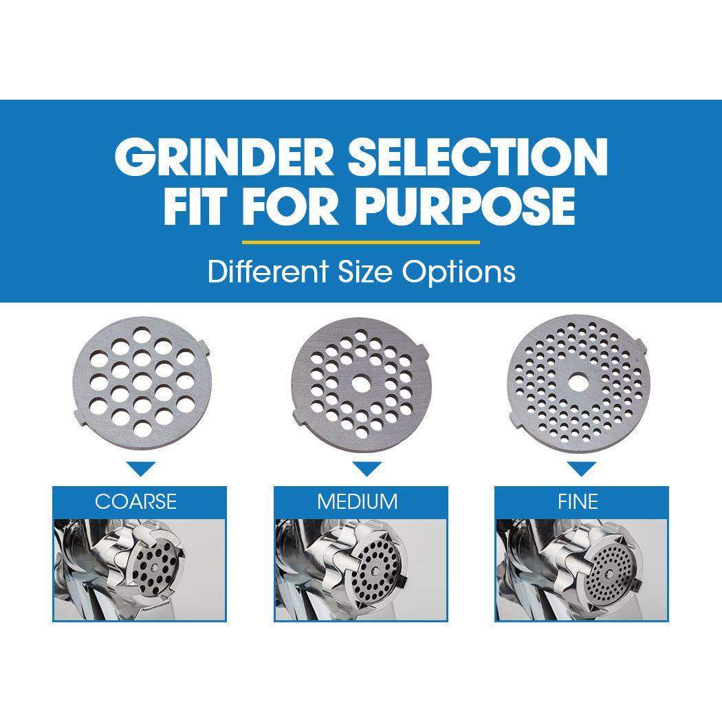 EuroChef 2800W Electric Meat Grinder Mincer Sausage Filler Kibbe Maker