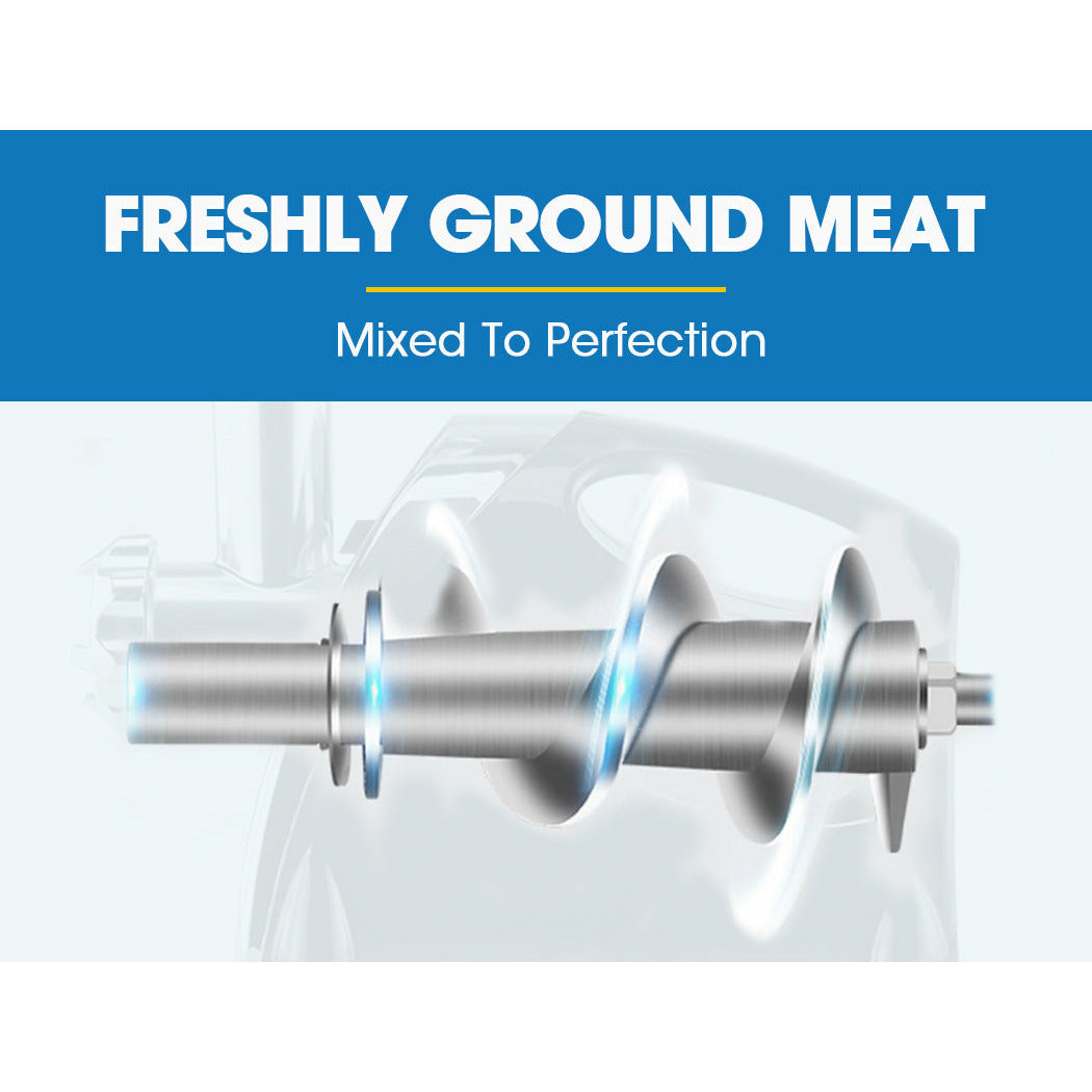 EuroChef 2800W Electric Meat Grinder Mincer Sausage Filler Kibbe Maker