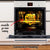 EuroChef 80L Oven Fan Forced Wall Built in Electric Stainless Steel