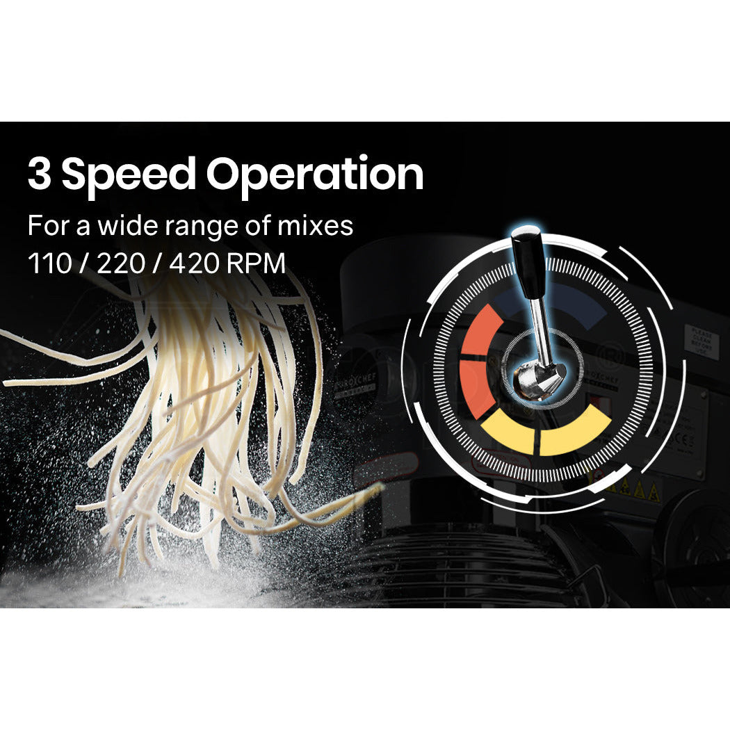 EUROCHEF Planetary Mixer 30L Commercial Stand Cake Kitchen Vertical Dough Food Floor Bench