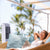 POLYCOOL 8L Portable Evaporative Air Cooler 24 Hour Timer 4 in 1 Cooling Fan, Grey and White
