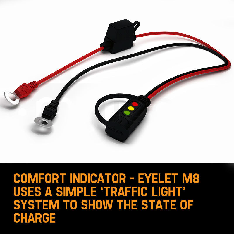 CTEK MXS 3.8 12V Smart Battery Charger Bundle Kit - Comfort Indicator Eyelet