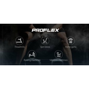 PROFLEX Treadmill Bluetooth Running Machine Foldable Compact Small Home Electric