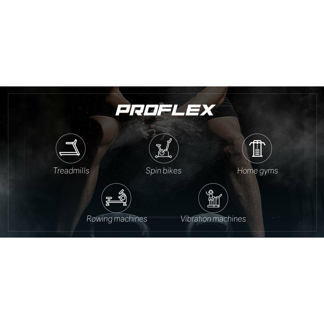 PROFLEX Treadmill Bluetooth Running Machine Small Compact Foldable Home Electric