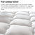 Kingston Slumber Mattress KING SINGLE Size Bed Euro Top Pocket Spring Bedding Foam 34CM
