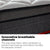 Kingston Slumber Mattress QUEEN Size Bed Euro Top Pocket Spring Bedding Firm Foam 33CM