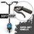 BULLET ZPS 6 Inch Kids Electric Scooter 140W 15km Children Ride On Toy Rechargeable Battery Blue