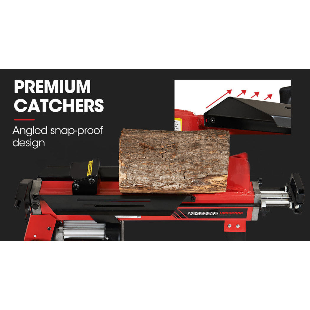 Baumr-AG 9 Ton Electric Log Splitter 9T Wood Cutter Hydraulic Fire Wood Block Axe Small Machine