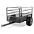 PLANTCRAFT Towed Steel Mesh Dump Cart Garden ATV Mower Trailer Tray 1250lbs
