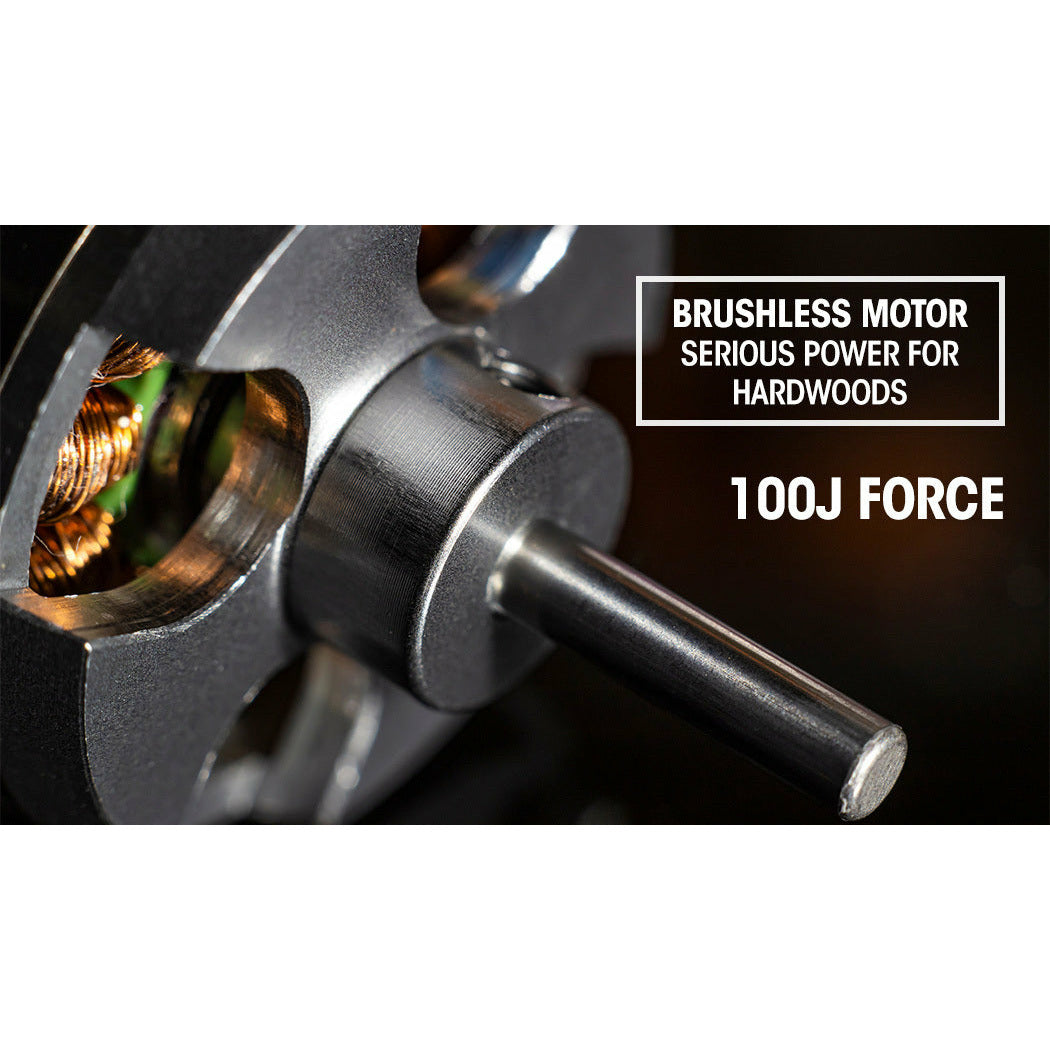 UNIMAC Cordless Framing Nailer 34 Degree Gas Nail Gun Kit - 2nd Gen Brushless