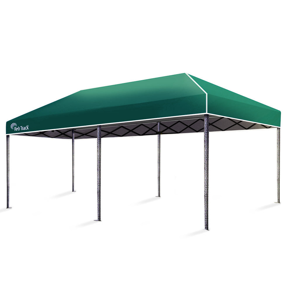 Red Track 3x6m Folding Gazebo Shade Outdoor Green Foldable Marquee Pop-Up