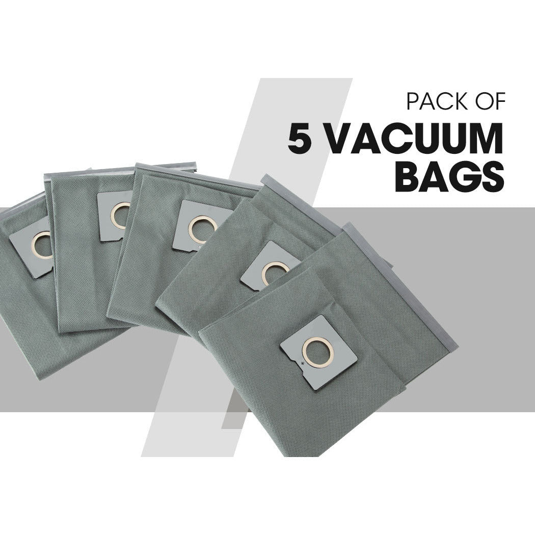 UNIMAC 5x 30L Wet & Dry Vacuum Cleaner Paper Filter bags Dust Replacement