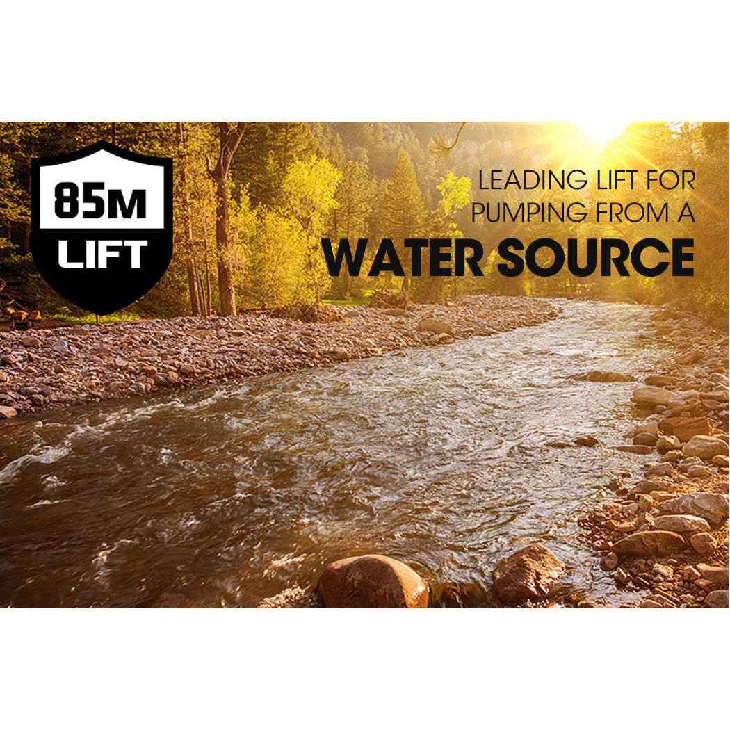 WARTON 2" 8HP Diesel High Pressure Water Pump Fire Fighting Irrigation Farm 2 Inch