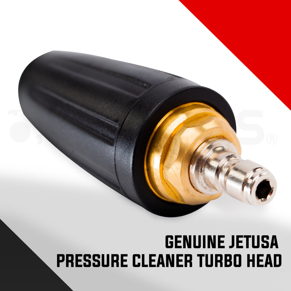 JET-USA 5000PSI Turbo Head Nozzle High Pressure Washer Water Cleaner 1/4 BSP