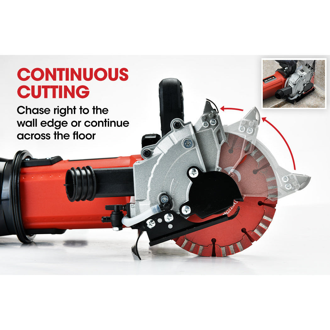 BAUMR-AG Wall Chaser Machine Concrete Chasing Tool Electric Saw Brick Grinder