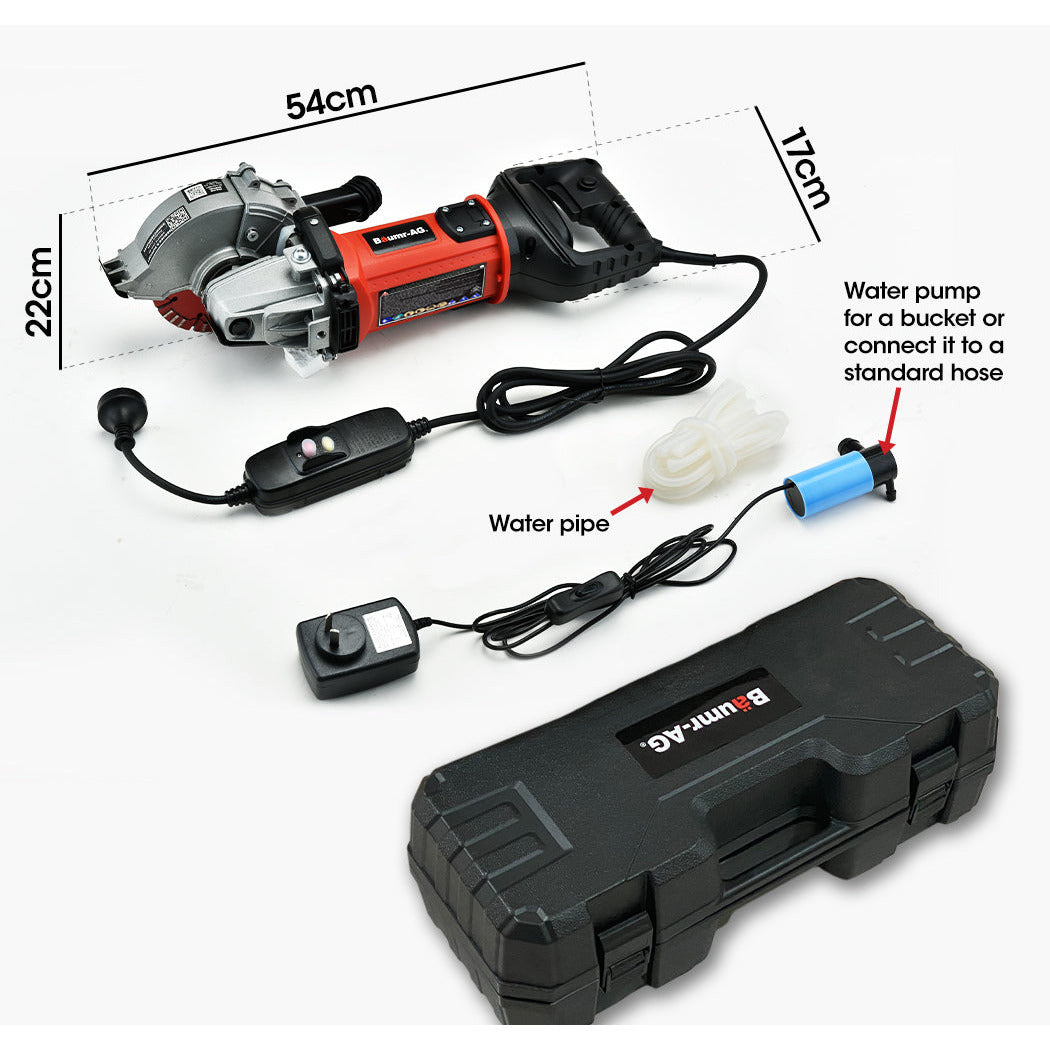 BAUMR-AG Wall Chaser Machine Concrete Chasing Tool Brick Grinder Electric Saw