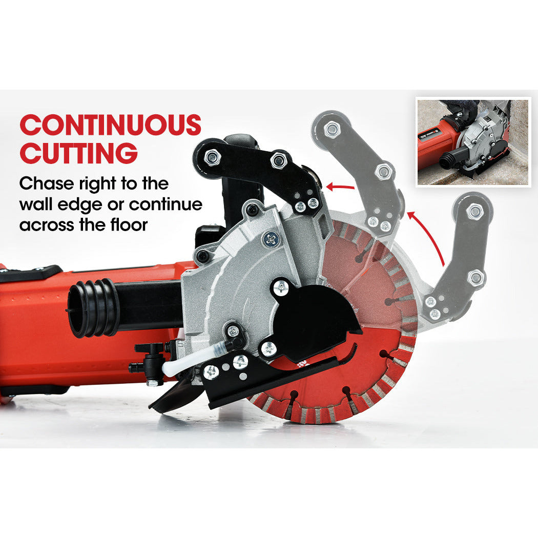 BAUMR-AG Wall Chaser Machine Concrete Chasing Tool Brick Grinder Electric Saw