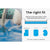 AURELAQUA Pool Cover 400 Micron 8.5x4.2m Solar Blanket Swimming Thermal Blue Silver