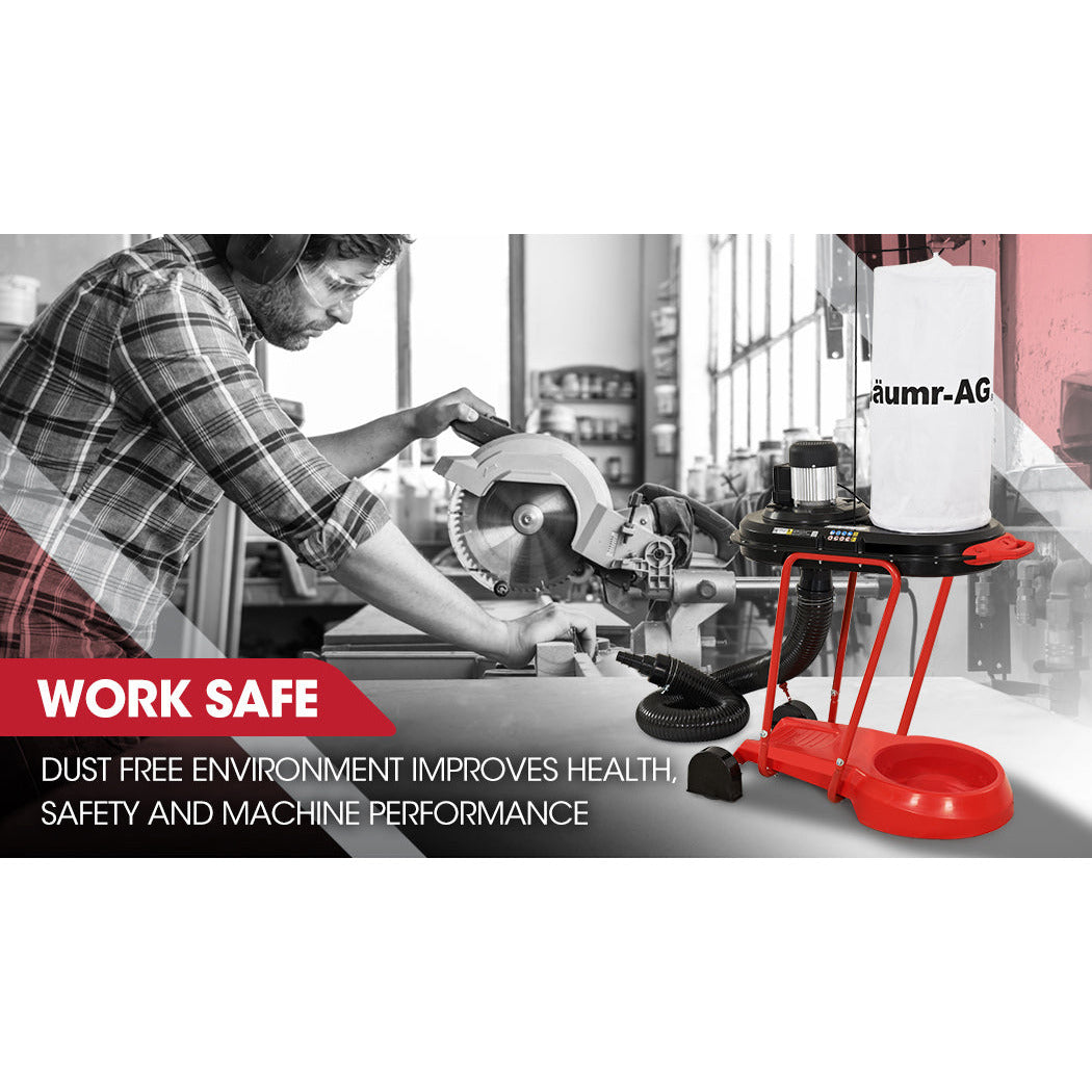 Baumr-AG Dust Collector Extraction Cyclone Woodworking Portable Catcher Workshop