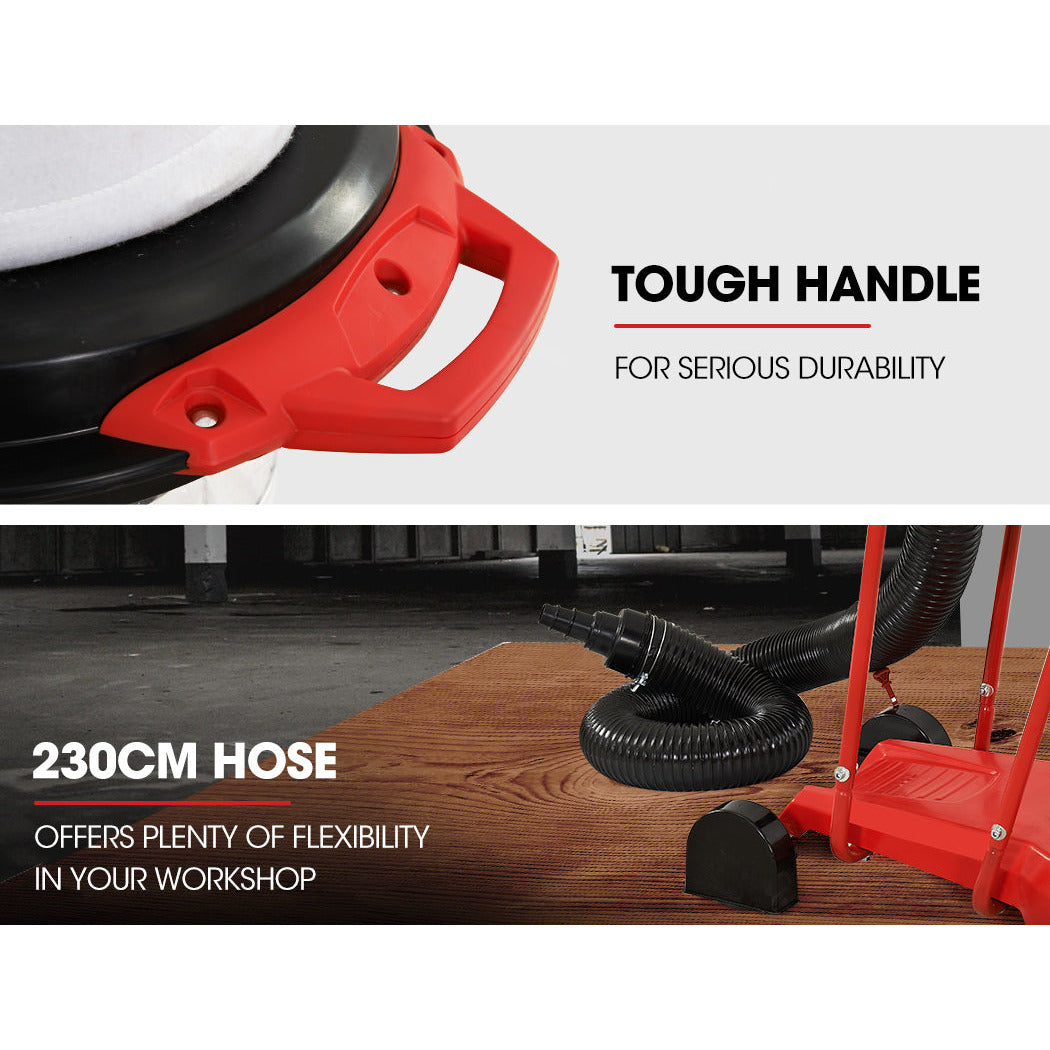 Baumr-AG Dust Collector Extraction Cyclone Woodworking Portable Catcher Workshop