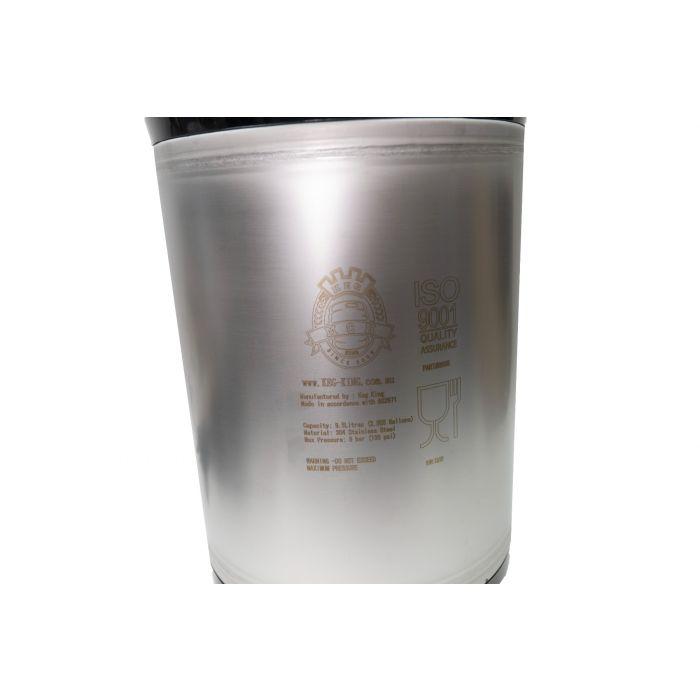 Keg King Keg - 9.5 Litre Ball Lock Passivated Finish