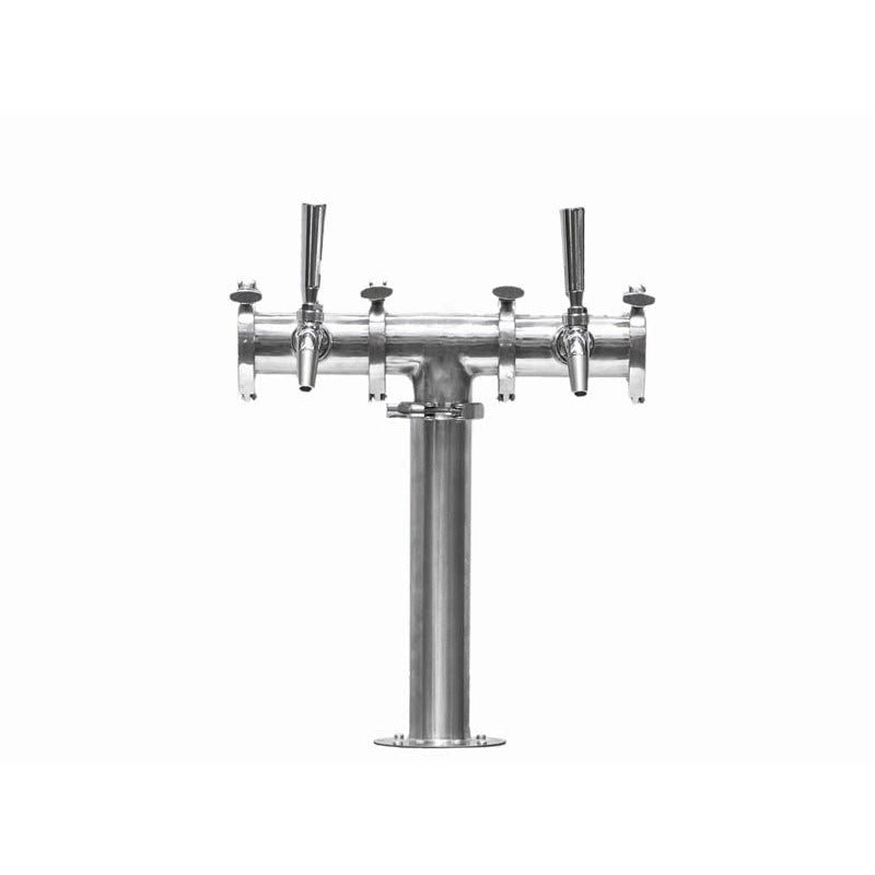 Beer Font Tower - Double Tap Modular Beer Font with Tap