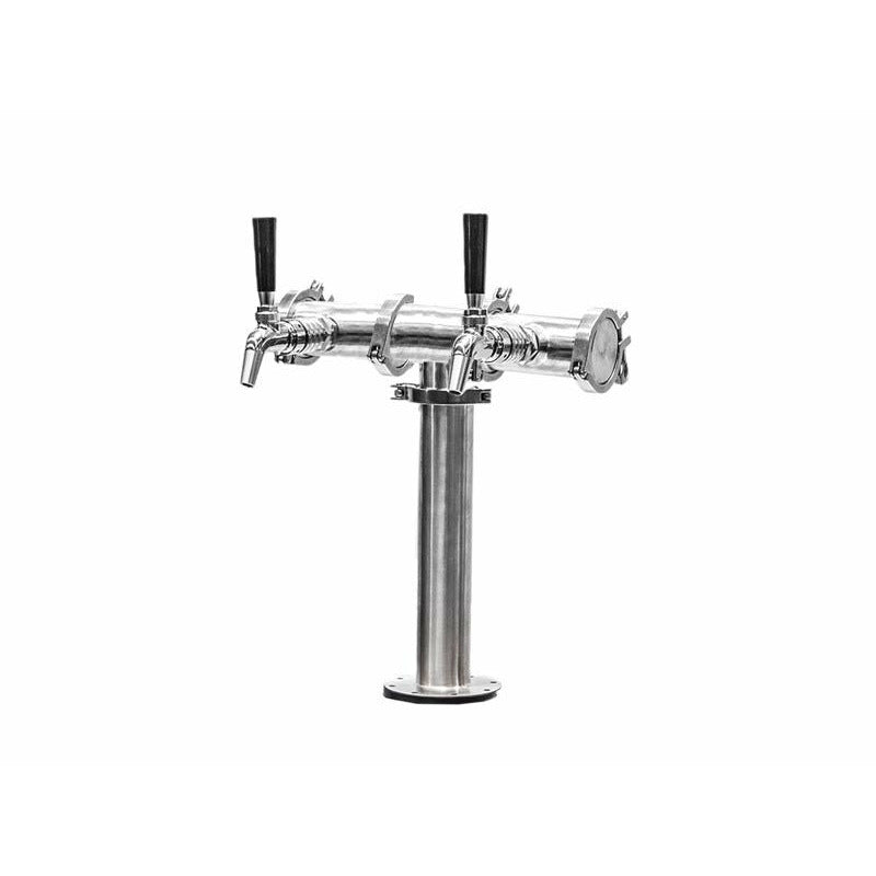 Beer Font Tower - Double Tap Modular Beer Font with Tap