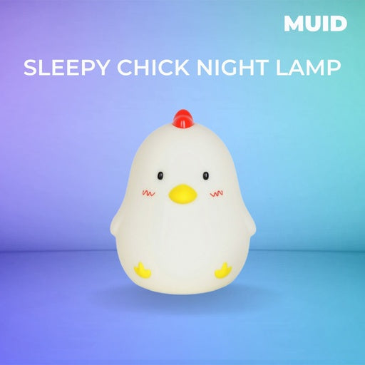 Muid Sleepy Chicken Night Lamp Function Only White HM--103-MUID