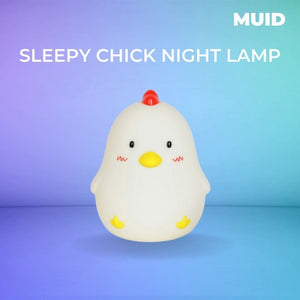 Muid Sleepy Chicken Night Lamp Function Only White HM--103-MUID