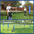 SONGMICS 5m Portable Tennis Badminton Net Blue SYQ500V2