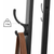 VASAGLE Coat Rack Stand with 3 Shelves Rustic Brown and Black LCR80X