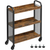 VASAGLE Utility Cart Rustic Brown LRC66BX