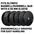 VERPEAK Black Bumper weight plates-Olympic (15kgx1) VP-WP-102-FP / VP-WP-102-LX