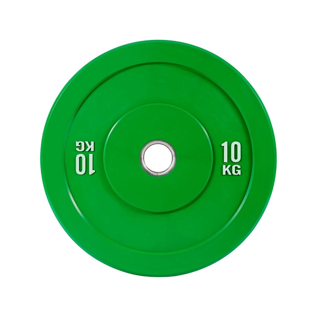 Verpeak Colour Bumper Plate 10KG x 2 Green VP-WP-106-FP