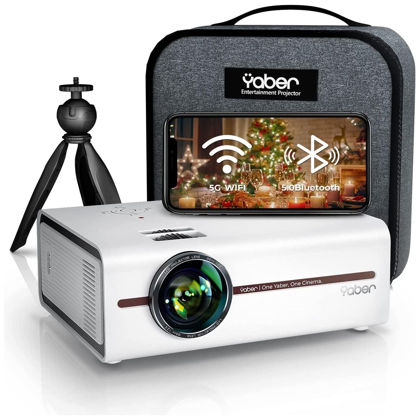 YABER V5 Native 720P LCD Entertainment Projector