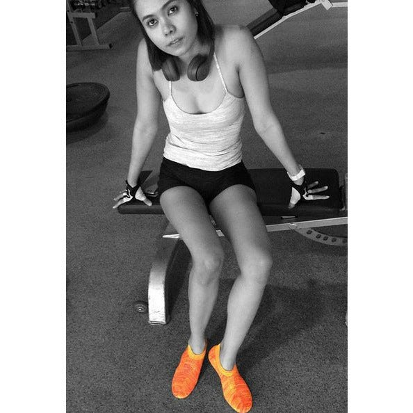 XtremeKinetic Minimal training shoes yellow/orange size US WOMEN(5-6) US MAN(3.5 -4.5)   EURO SIZE 35-36