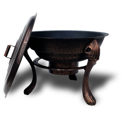 Vesuvius Firepit BBQ with Lid