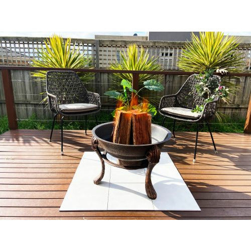 Vesuvius Firepit BBQ with Lid