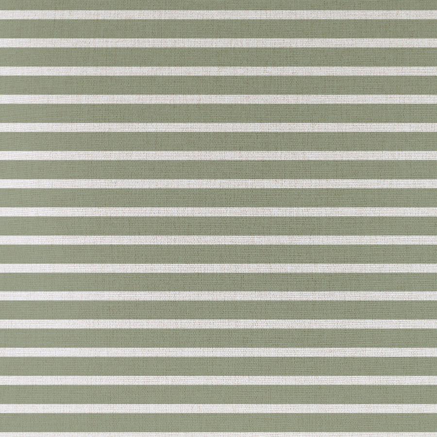 Cushion Cover-Coastal Fringe-Hampton Stripe Sage-45cm x 45cm