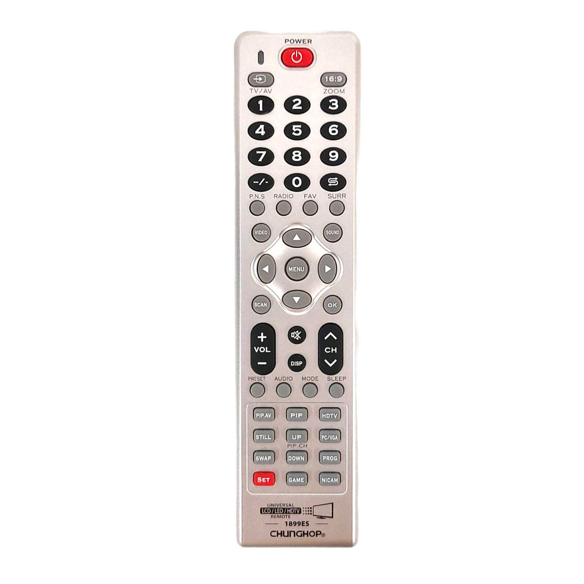 Universal LCD LED HD TV Remote Control For Apple TV HISENSE TOSHIBA &amp; MORE