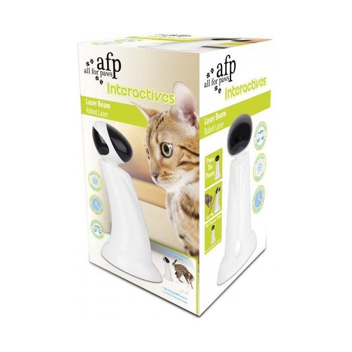 Laser Beam Cat Toy - Interactive Automatic Robot Pointer Pet Kitty Play - AFP
