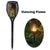 96 LED Bulbs Torch Solar Garden Outdoor Flame Dancing Flickering Light Auto Lamp