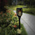 96 LED Bulbs Torch Solar Garden Outdoor Flame Dancing Flickering Light Auto Lamp