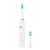 Sonic Electric Toothbrush White USB Wireless Charging Smart 5 Modes 2 Heads Case