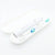 Sonic Electric Toothbrush White USB Wireless Charging Smart 5 Modes 2 Heads Case