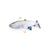 Jittering Sardine Cat Toy Flopping Dancing Fish + Catnip Silvervine Electric USB